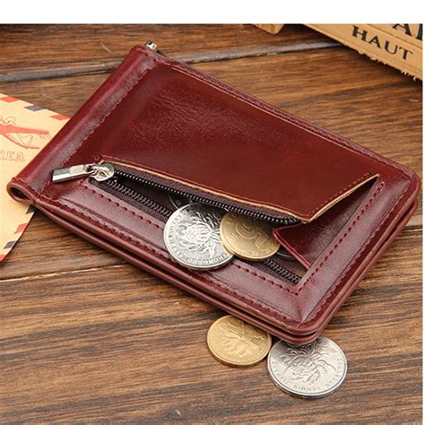 wallet with zip coin pocket